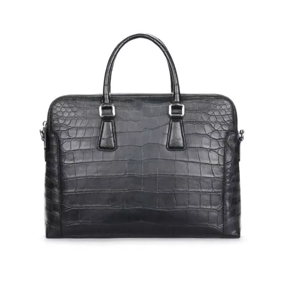 madun crocodile bag men briefcase  male  business  handbag fashion men handbag