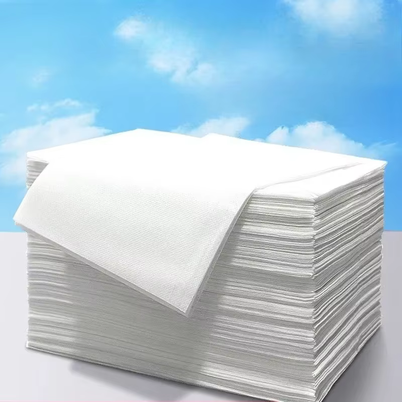 New Disposable Sheets Thickened Waterproof and Oilproof Breathable Massage Sheet Portable Folding Blue Sheet Travel Sheet 100PCS