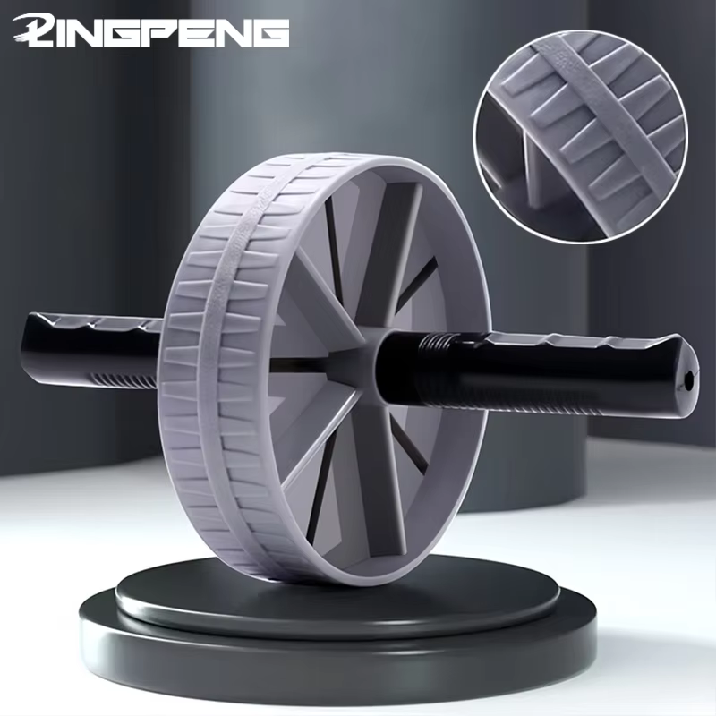 1PC Workout Roller Wheel Non-slip Abdominal Wheel No Noise Abdominal Trainer Exercise Wheel Strengthen Muscle Exercise Equipment