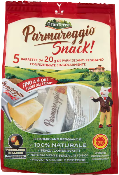 Parmareggio Snack Käsesnack 5x20g - GranTerre