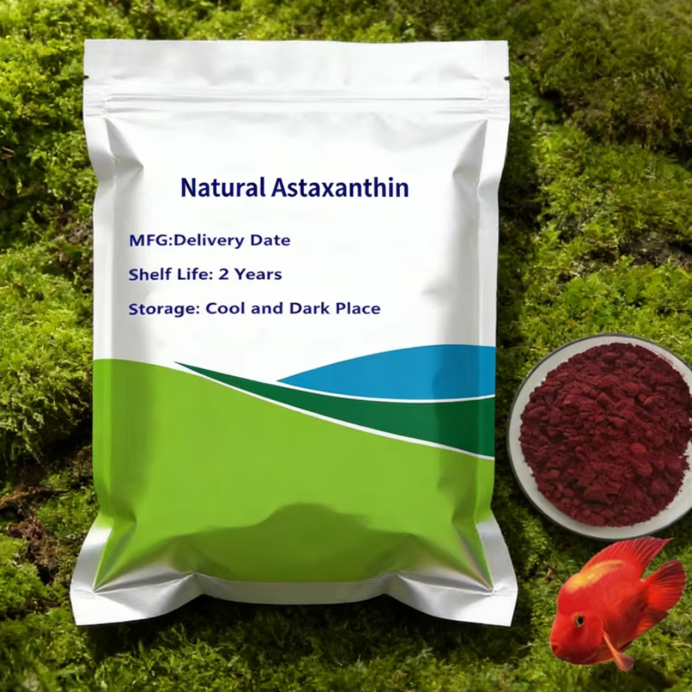 Natural Haematococcus Astaxanthin CAS 472-61-7 – Fish Feed Additive FDA Compliant​