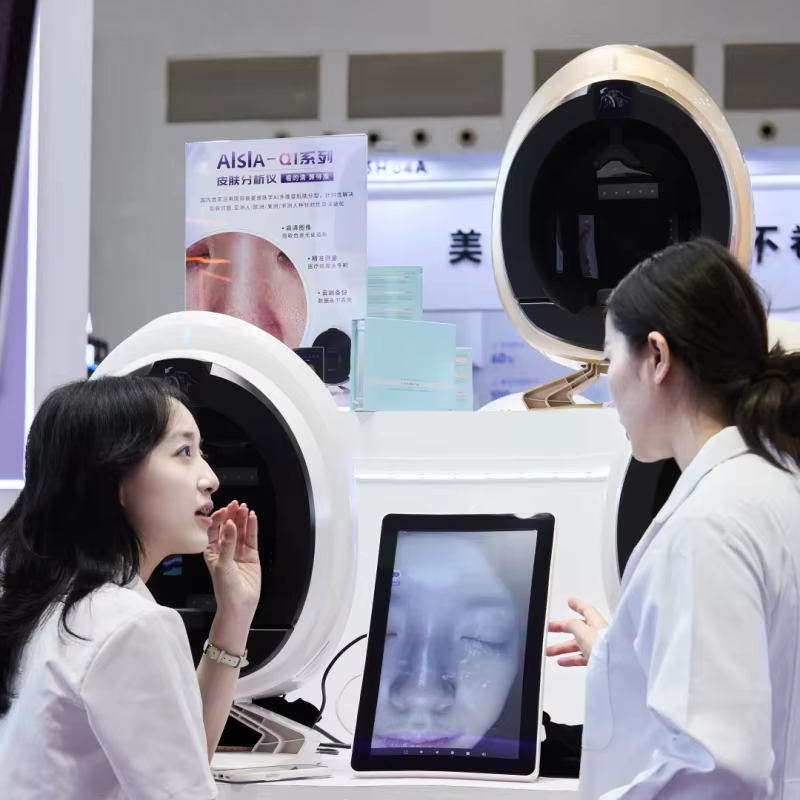 AISIA Q1 3D AI Facial Skin Analyzer Detection Skin Problem Diagnosis 8 Spectrum Professional Analysis Beauty Salon Equipment
