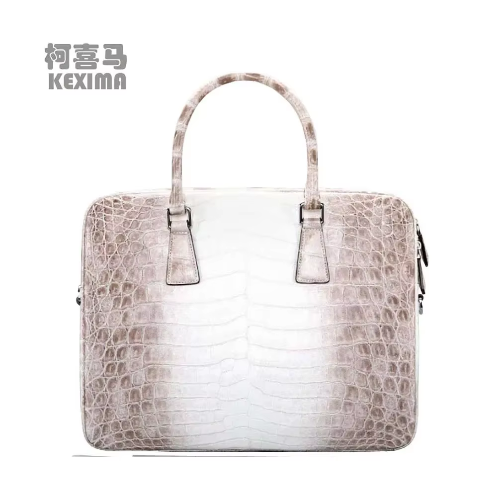 feimanmaoyi  handbag for man men bag mHimalayan white briefcase