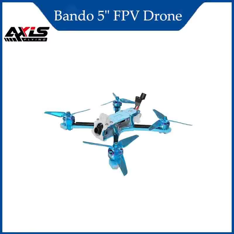 Axisflying Bando 5" FPV Drone 6S Racing & Freestyle, True-X Frame w/ H743 FC, 2207.5 Motor, ELRS 2.4G, GPS Ready Drone RC
