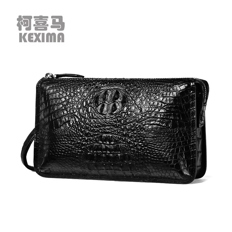 yuanyu new  crocodile men clutch bags male handbags male bag large capacity male Hand caught bag