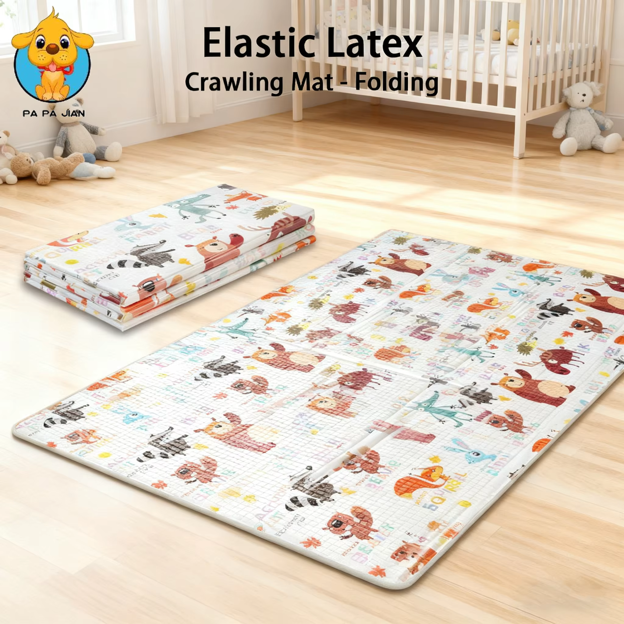 200x150 cm dobrável reversível tapete de jogo do bebê tóxico-livre de alta qualidade xpe para recém-nascido dos desenhos animados à prova dwaterproof água rastejando jogo tapete