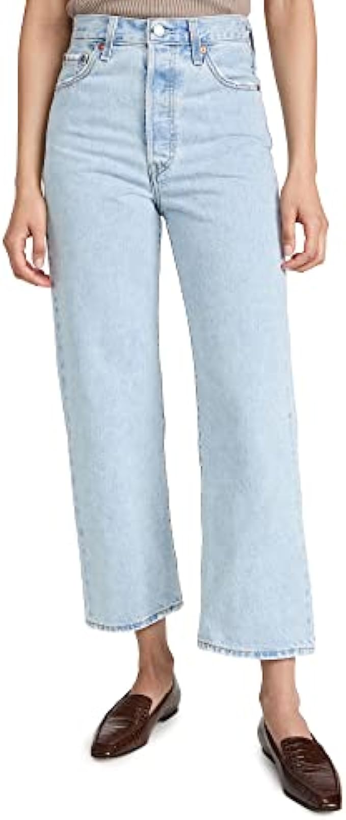 Levi’s Women’s Premium Ribcage Straight Ankle Jeans