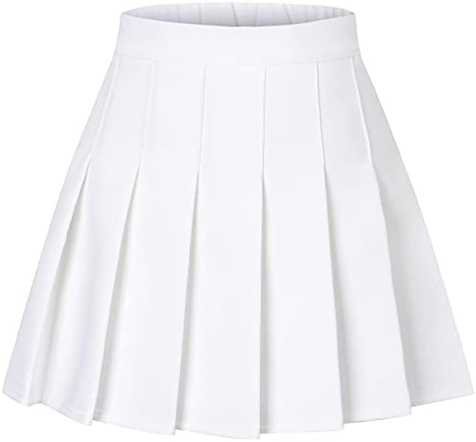 SANGTREE Girls Women’s Pleated Skirt with Comfy Stretchy Band, 2 Years - US 4XL