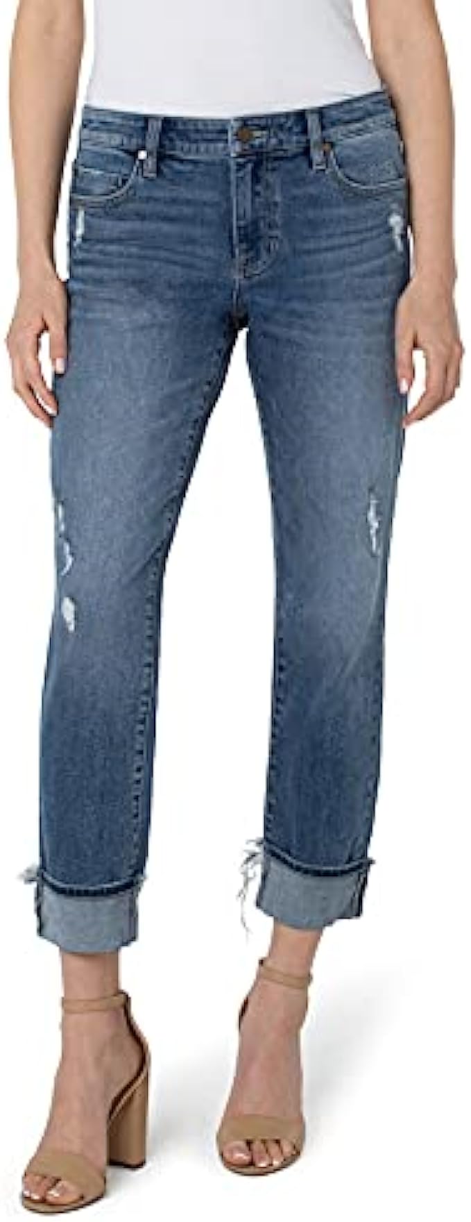 Liverpool Women’s Marley Girlfriend Cuffed Jeans
