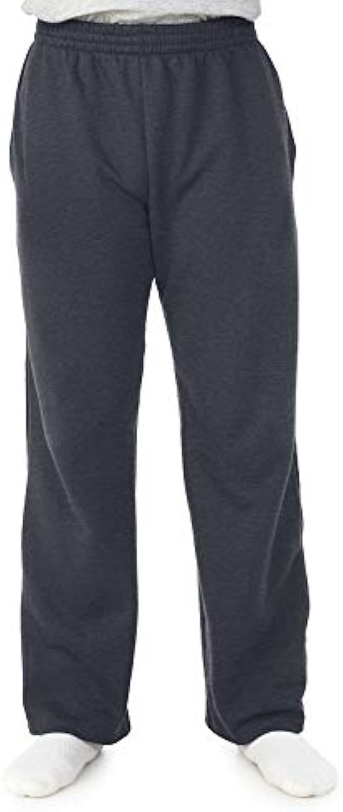 Fruit of the Loom Men’s Sofspun Fleece Open Bottom Sweatpants