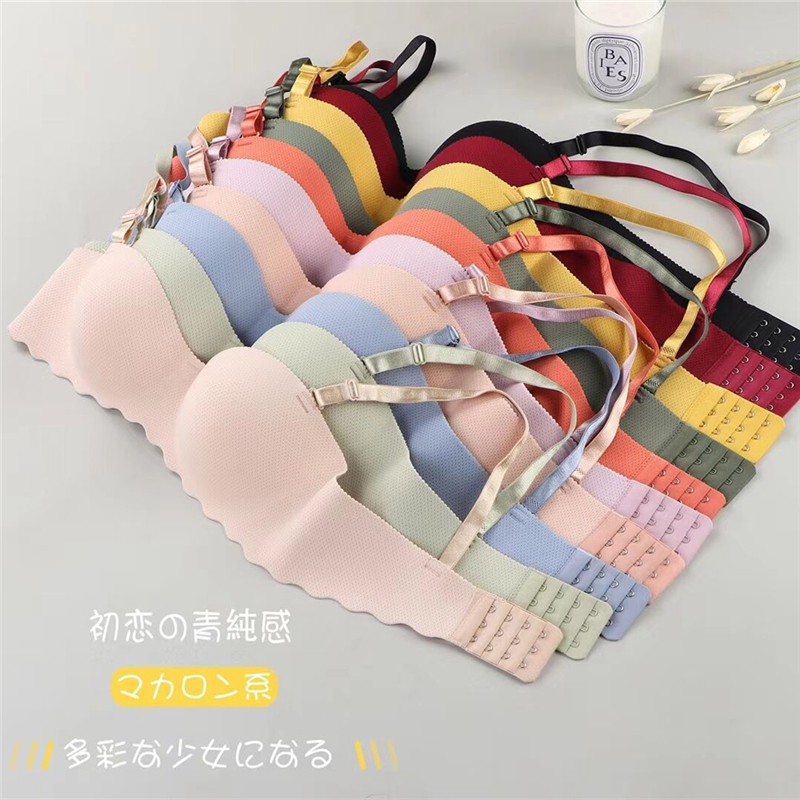 10 Color Sexy Girl Bra Ventilation Hole Women’s Push Up Lingerie Ladies Wireless Brassiere Female Bralette Comfort