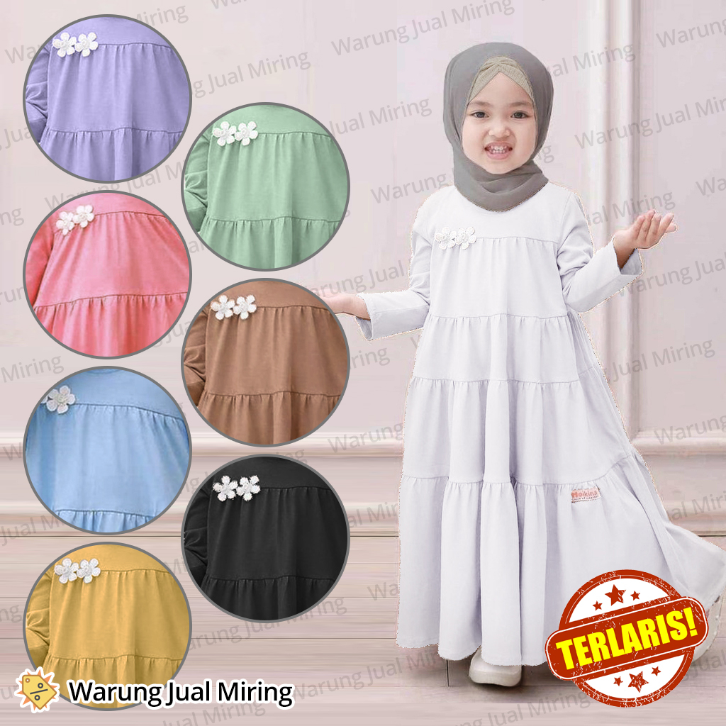 Princess Children’s Robes 1-12 Years Old, The Latest Plain Jersey Material, 2023, Small, Toddler, Teenagers, Girls, Sets Of Muslim Clothes, Dress Robes, Hajj Rituals, White Black, Sage Crinkle Ai