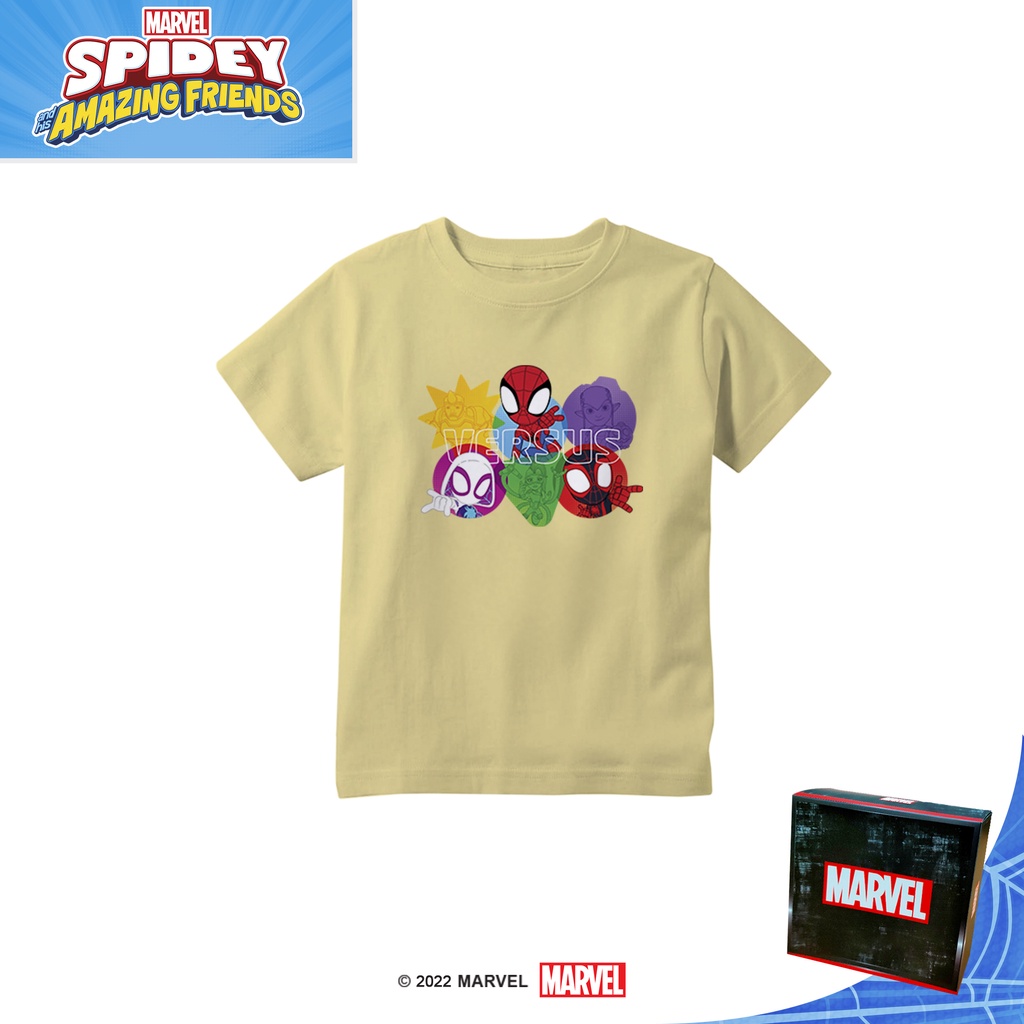 Superhero Spiderman Children’s T-Shirt Spidey &amp; His Amazing Friends MSP450