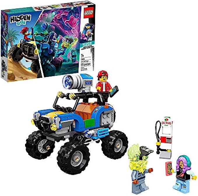 LEGO Hidden Side Jack’s Beach Buggy 70428 Popular Ghost Toy, Cool Augmented Reality, New 2020 (AR) Play Experience for Kids (170 Pieces)