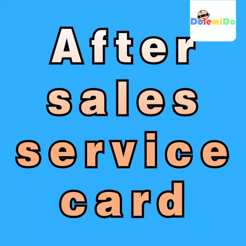 [Don’t affect the delivery time] VIP brand after-sales service guarantee card delivers the best quality!