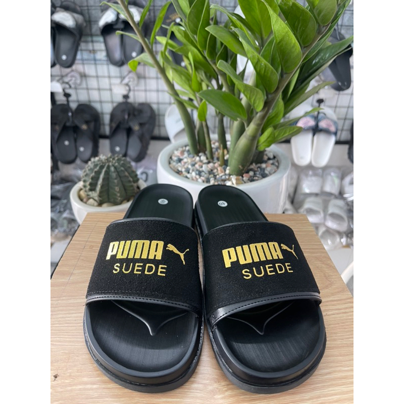 Men’s puma Slippers With Horizontal Straps