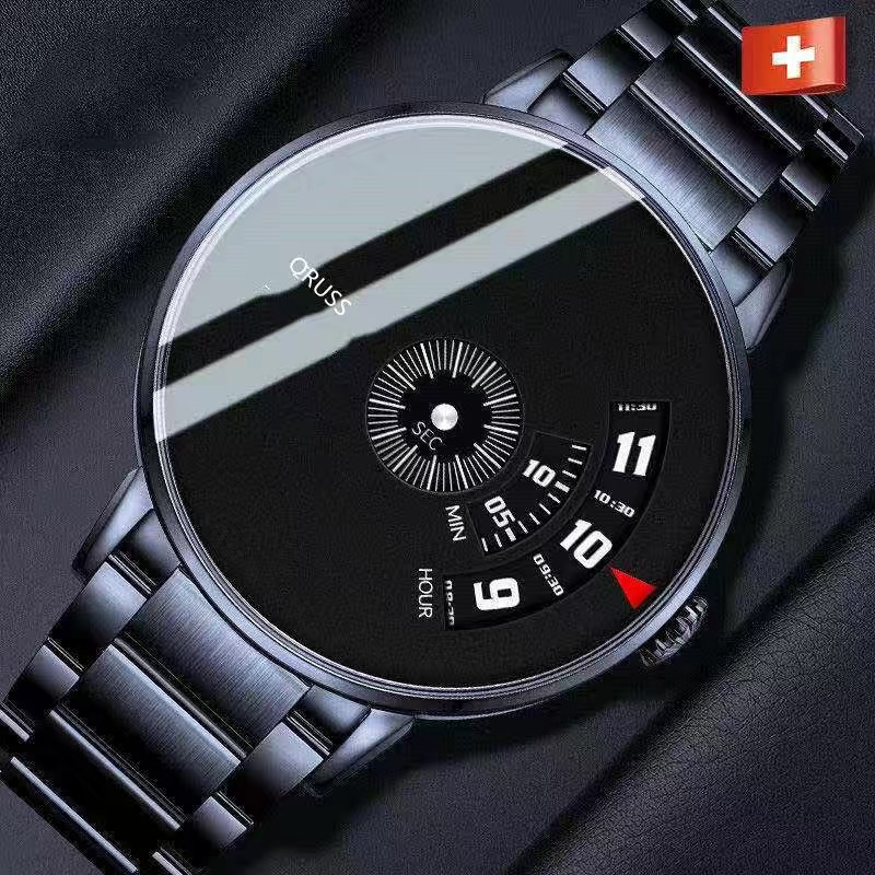 Simple Style Waterproof Watch Men Quartz Analog Stainless Steel Strap Business Fashion Men’s Watches