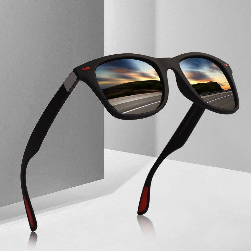 2021 Polarized Men Women Sunglasses Men’s Square Sun Glasses Driving Mens UV400 Eyewear