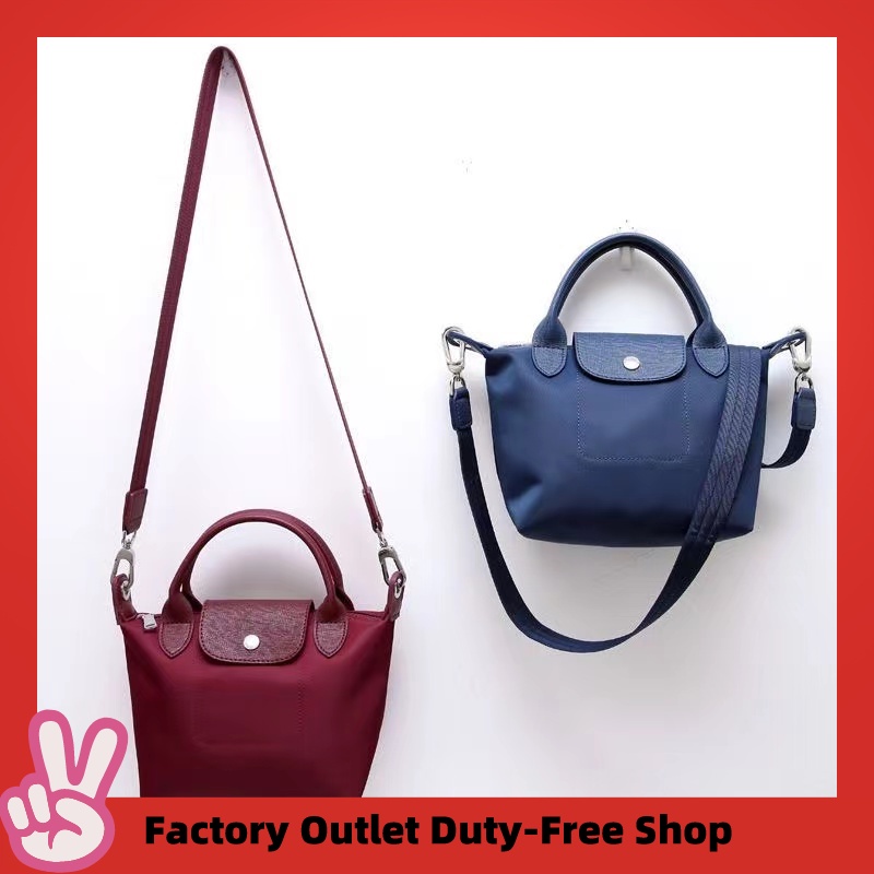 Ready Stock Women Large Capacity Tote Bag Long Top Handles Sing Bag Nylon Thicked Shoulder Bag Young Lady’s Commuter Handbag