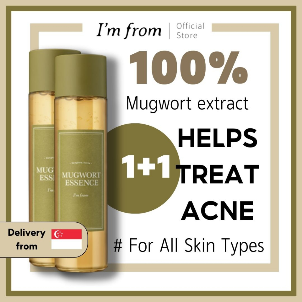 Buy 1 Get 1 Free : [I’m From] Mugwort Essence / Toner 160ml