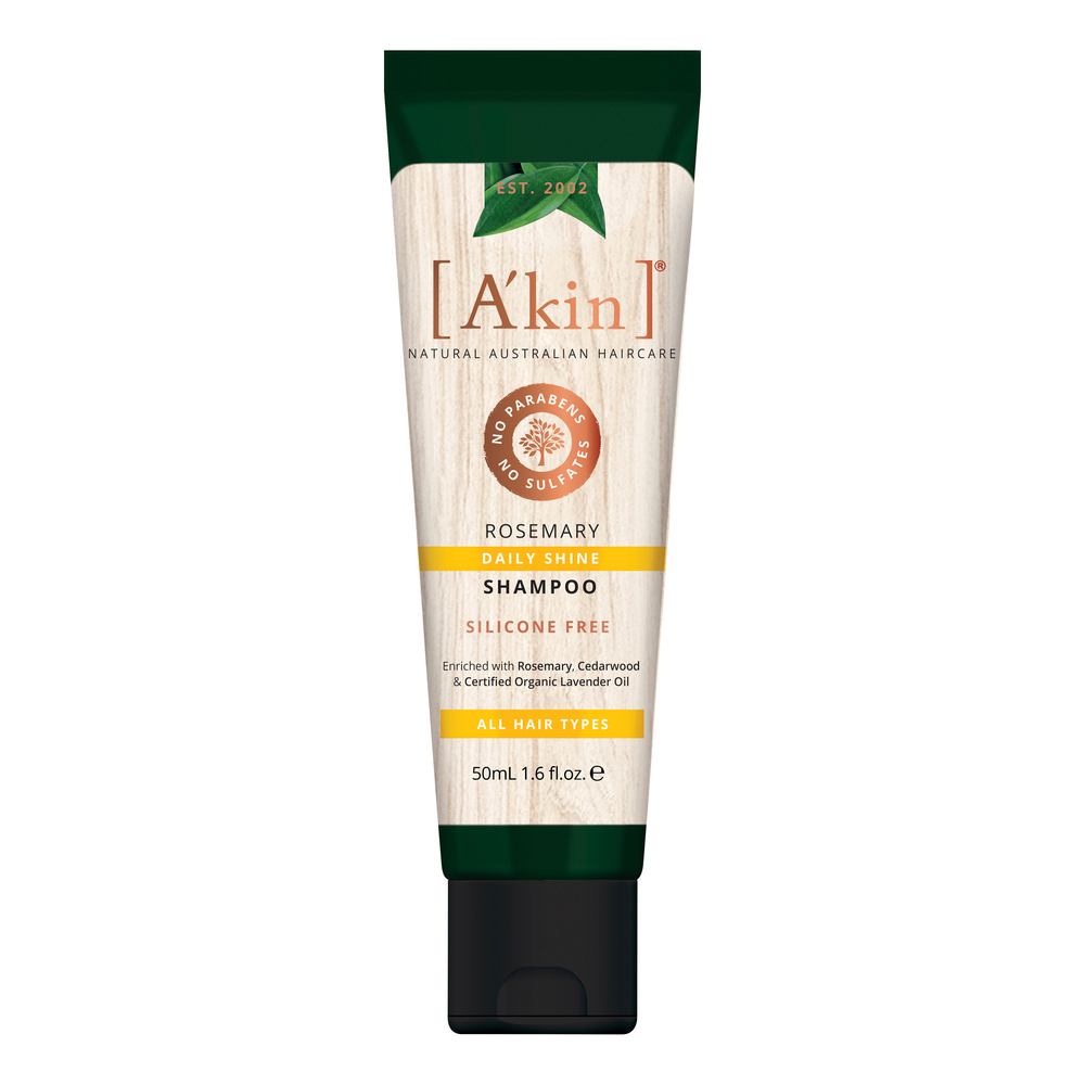NOT FOR SALE: A’kin 50ml Silicon Free Daily Shine Shampoo (All Hair &amp; Scalp) - Rosemary AK0084