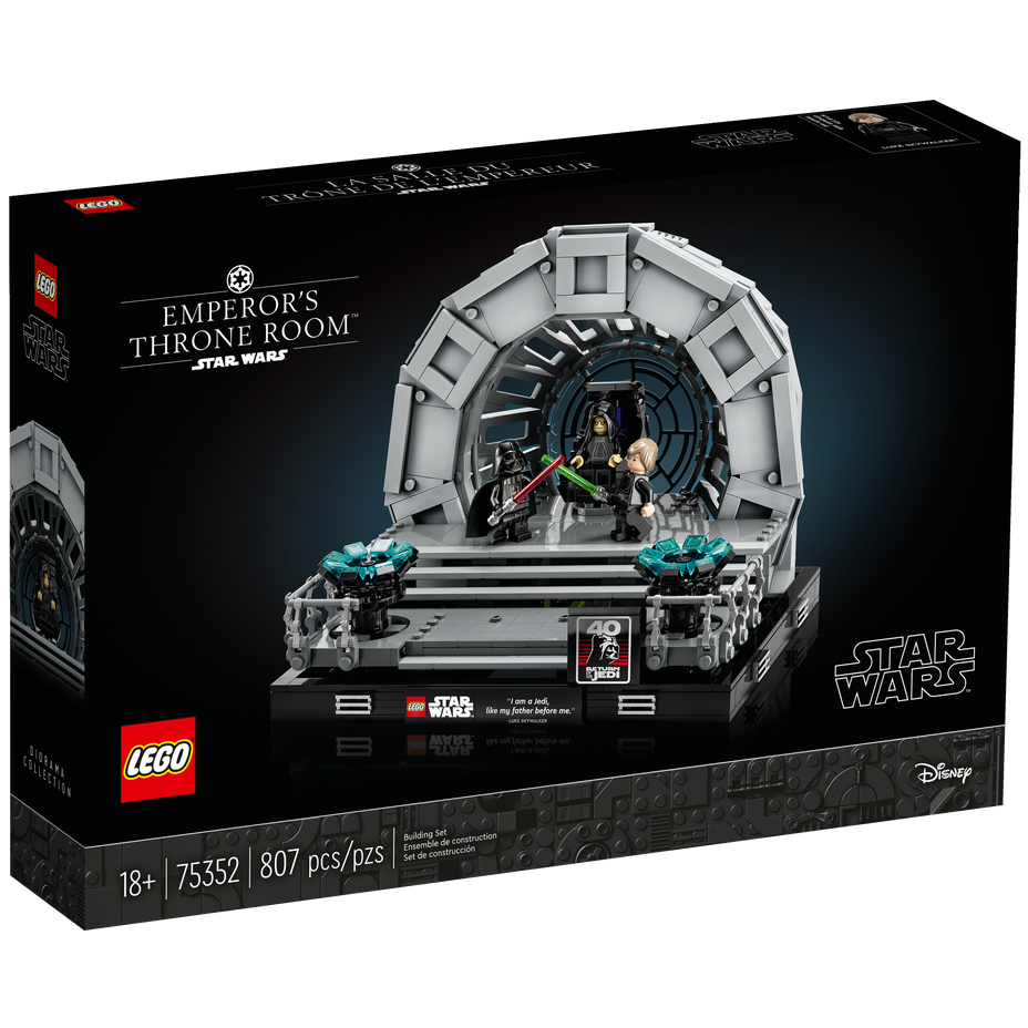 LEGO Star Wars 75352 Emperor’s Throne Room Diorama
