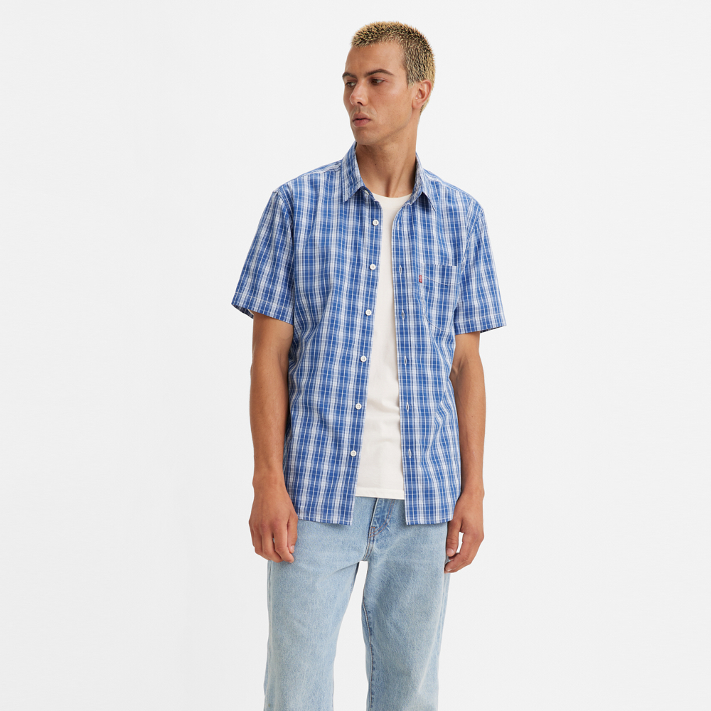 Levi’s® Men’s Short Sleeve Classic One Pocket Standard Fit Shirt 86627-0134