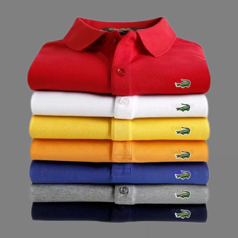 [Lowest Price] POLO Shirt Men [M-6XL Plus Size Clothes] T-Shirt Short-Sleeved Top Lapel Fashion Business Casual Embroidered Summer Men’s Clothing