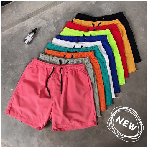 Quick-drying Swimming Shorts Men’s Casual Sports Drawstring Shorts Summer Beach water sports surfing wear